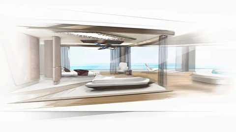 Студия Pininfarina представила новый концепт для Oceanco