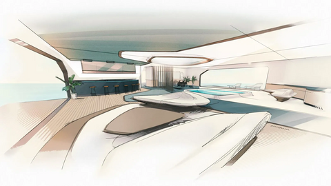Студия Pininfarina представила новый концепт для Oceanco