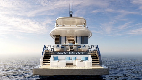 Sarp Yachts показала интерьеры новой суперяхты XSR 85 RPH