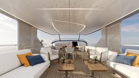 Sarp Yachts показала интерьеры новой суперяхты XSR 85 RPH