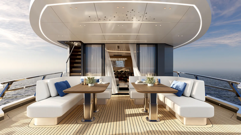 Sarp Yachts показала интерьеры новой суперяхты XSR 85 RPH