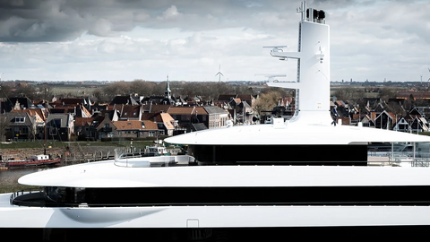 Feadship спустила на воду суперяхту Moonrise