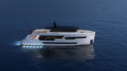 KRC Yachting строит 32-метровую суперяхту Lady Luna