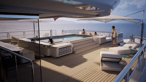 Эспен Оэйно разработал суперяхту для Benetti