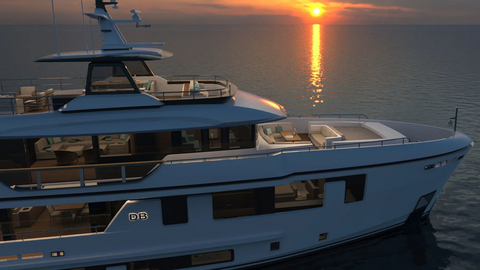Cantiere delle Marche начала отделку первой суперяхты Deep Blue 115