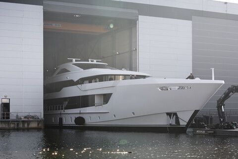 Heesen спустила на воду суперяхту Agnetha