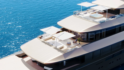 Feadship начала отделку суперяхты Thalassa