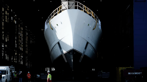 Feadship начала отделку суперяхты Thalassa
