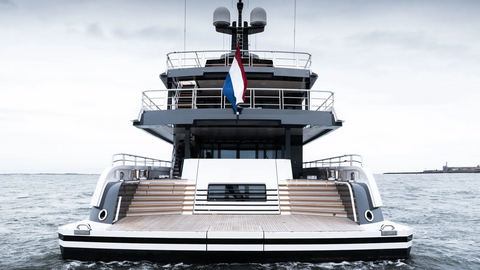 Damen Yachting тестирует седьмой корпус Amels 60 на воде