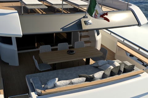 Ferretti Yachts 850 «отметилась» на Boat Builder Awards