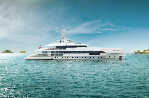 Heesen Yachts Project Nova - Кристиано Гатто «в деле»