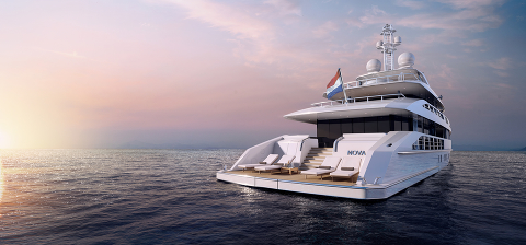 Heesen Yachts Project Nova - Кристиано Гатто «в деле»