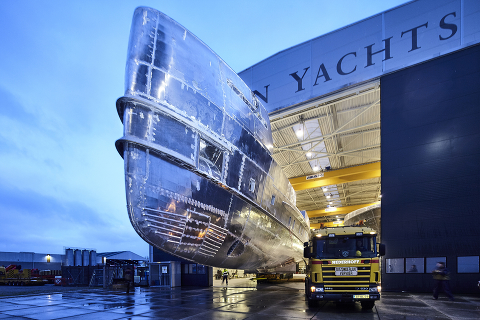 Heesen Yachts Project Nova - Кристиано Гатто «в деле»