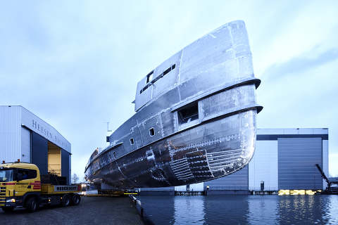 Heesen Yachts Project Nova - Кристиано Гатто «в деле»
