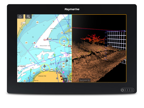 Дисплеи Axiom от Raymarine