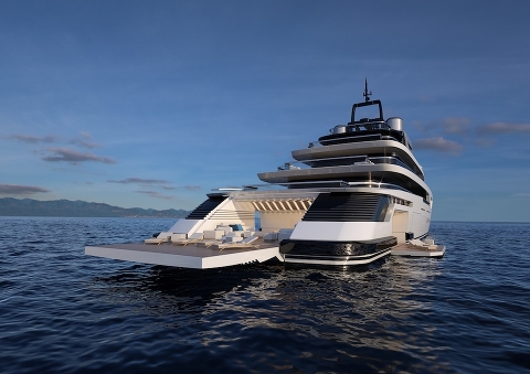 Суперяхта Mondomarine M70 Arte: будущий флагман