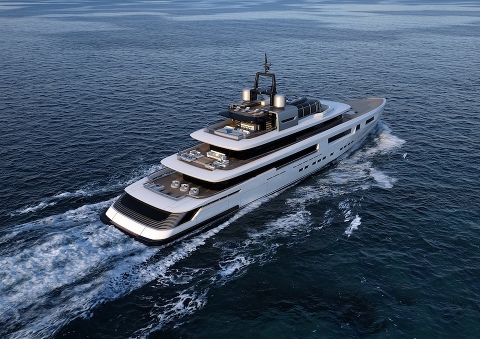 Суперяхта Mondomarine M70 Arte: будущий флагман