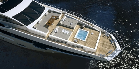 Флагманская Azimut Grande 35 Metri