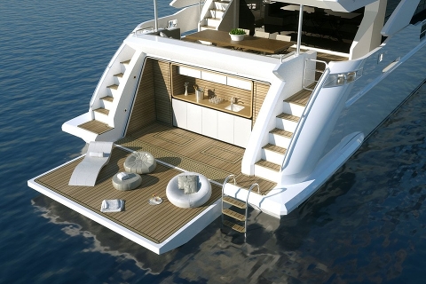 Флагманская Azimut Grande 35 Metri