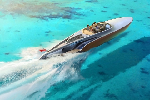 Яхта Aeroboat S6: мощь Rolls-Royce и британский стиль