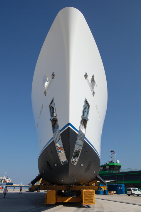 Верфь Alia Yachts спустила на воду 55-метровую алюминиевую яхту Al Waab II