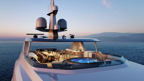 Heesen Yachts начала строительство суперяхты Project Akira